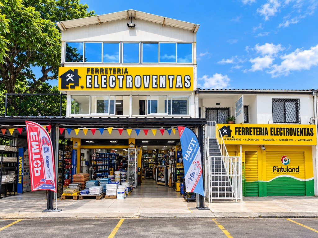 Fachada de Ferretería Electroventas